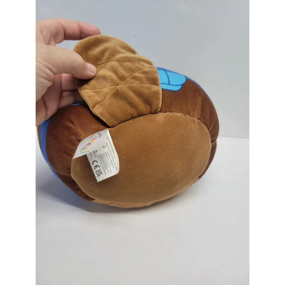 Squishmallows Chip the Beaver 8 Inch Explorer Plush Brown‎ Blue Beret Backpack